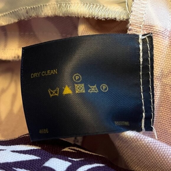 Brooks Brothers Sleeveless Dress Knee Length Floral Print Side Pockets Party - Picture 8 of 12